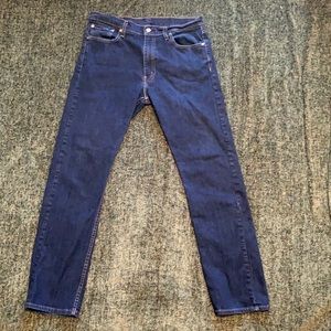 Levi’s 513 Slim Straight 33x32 Blue Jeans